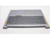 Lenovo 5CB1M48405 C-Cover with keyboard, Hungarian, Arctic Grey, Backlight, UK