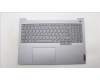 Lenovo 5CB1M48407 C-Cover with keyboard, Italian, Arctic Grey, Backlight, UK