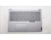 Lenovo 5CB1M48411 C-Cover with keyboard, Nordic, Arctic Grey, Backlight, UK