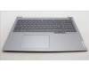 Lenovo 5CB1M48420 C-Cover with keyboard, UK English, Arctic Grey, Backlight, UK