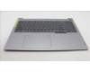 Lenovo 5CB1M48428 C-Cover with keyboard, English, Arctic Grey, Non-Backlight, US