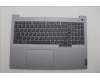 Lenovo 5CB1M48429 C-Cover with keyboard, US English Euro, Arctic Grey, Non-Backlight, US