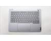 Lenovo 5CB1M48462 C-Cover with keyboard, Bulgarian, Arctic Grey, Backlight, UK