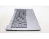 Lenovo 5CB1M48470 C-Cover with keyboard, Greek, Arctic Grey, Backlight, US