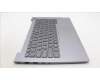 Lenovo 5CB1M48480 C-Cover with keyboard, Russian, Arctic Grey, Backlight, US