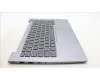 Lenovo 5CB1M48497 C-Cover with keyboard, French, Arctic Grey, Non-Backlight, US