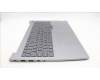Lenovo 5CB1M48524 C-Cover with keyboard, Czech/Slovakian, Arctic Grey, Backlight, UK