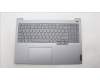 Lenovo 5CB1M48531 C-Cover with keyboard, Greek, Arctic Grey, Backlight, US