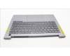 Lenovo 5CB1M70301 C-Cover with keyboard, Danish, Arctic Grey, Backlight, UK