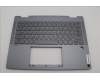 Lenovo 5CB1N61315 C-Cover with keyboard, Nordic, Luna Grey, w/Storm Grey Keycaps, UK