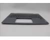 Lenovo 5CB1N61315 C-Cover with keyboard, Nordic, Luna Grey, w/Storm Grey Keycaps, UK