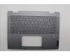 Lenovo 5CB1N61322 C-Cover with keyboard, Bulgarian, Luna Grey, w/Storm Grey Keycaps, UK