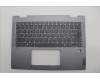Lenovo 5CB1N61327 C-Cover with keyboard, Italian, Luna Grey, w/Grey Keycaps, UK