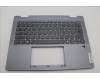 Lenovo 5CB1N61343 C-Cover with keyboard, Hungarian, Luna Grey, w/Grey Keycaps, UK