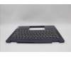 Lenovo 5CB1N61368 C-Cover with keyboard, French, Cosmic Blue, w/Storm Grey Keycaps, US
