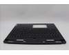 Lenovo 5CB1N61433 C-Cover with keyboard,UK English,Eclipse Black,White Backlight