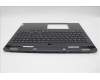Lenovo 5CB1N61441 C-Cover with keyboard, Nordic, Eclipse Black, White Backlight, UK