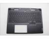 Lenovo 5CB1N61479 C-Cover with keyboard, Slovenian, Eclipse Black, RGB Backlight, UK