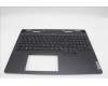 Lenovo 5CB1N61480 C-Cover with keyboard, Switzerland, Eclipse Black, RGB Backlight, UK