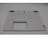 Lenovo 5CB1N62163 C-Cover with keyboard, Switzerland, White, RGB Backlight, UK
