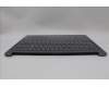 Lenovo 5CB1N62229 C-Cover with keyboard, German, Luna Grey, w/puresight pro logo, UK