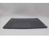 Lenovo 5CB1N62232 C-Cover with keyboard, Hungarian, Luna Grey, w/puresight pro logo, UK
