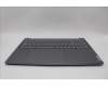 Lenovo 5CB1N62246 C-Cover with keyboard, Turkish, Luna Grey, w/puresight pro logo, UK
