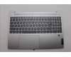 Lenovo 5CB1N65005 C-Cover with keyboard, US English Euro, Cloud Grey, Backlight, Fingerprint, US