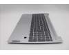 Lenovo 5CB1N78873 C-Cover with keyboard, German, Cloud Grey, Backlight, Fingerprint, UK