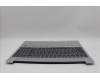Lenovo 5CB1N78875 C-Cover with keyboard, Hungarian, Cloud Grey, Backlight, Fingerprint, UK
