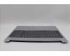 Lenovo 5CB1N78897 C-Cover with keyboard, Spanish, Cloud Grey, Backlight, Non-Fingerprint, UK