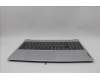 Lenovo 5CB1N78902 C-Cover with keyboard, Nordic, Cloud Grey, Backlight, Non-Fingerprint, UK