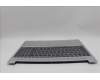 Lenovo 5CB1N78965 C-Cover with keyboard, German, Cloud Grey, Non-Backlight, Non-Fingerprint, UK