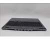 Lenovo 5CB1N84656 C-Cover with keyboard, Italian, Luna Grey, Backlight, UK