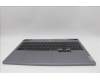 Lenovo 5CB1N84679 C-Cover with keyboard, US English Euro, Luna Grey, RGB Backlight, US