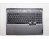 Lenovo 5CB1N84686 C-Cover with keyboard, UK English, Luna Grey, RGB Backlight, UK