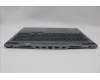 Lenovo 5CB1N84693 C-Cover with keyboard, Nordic, Luna Grey, RGB Backlight, UK