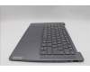 Lenovo 5CB1N90769 C-Cover with keyboard, French, Luna Grey, w/puresight pro logo, US