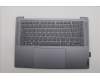 Lenovo 5CB1N90770 C-Cover with keyboard, French, Luna Grey, US