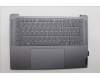 Lenovo 5CB1N90775 C-Cover with keyboard, German, Luna Grey, w/puresight pro logo, UK