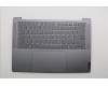 Lenovo 5CB1N90785 C-Cover with keyboard, Italian, Luna Grey, w/puresight pro logo, UK