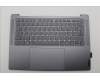 Lenovo 5CB1N90786 C-Cover with keyboard, Italian, Luna Grey, UK