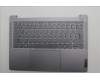 Lenovo 5CB1N90823 C-Cover with keyboard, Czech Slovakian, Arctic Grey, UK