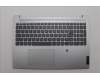Lenovo 5CB1N90969 C-Cover with keyboard, US English Euro, Cloud Grey, Backlight, Fingerprint, US