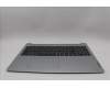 Lenovo 5CB1N91031 C-Cover with keyboard, Slovenian, Cloud Grey, Backlight, Non-Fingerprint, UK