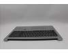 Lenovo 5CB1N92824 C-Cover with keyboard, Portuguese, Cloud Grey, Non-Backlight, Fingerprint, UK