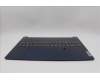 Lenovo 5CB1N93708 C-Cover with keyboard, Belgian, Abyss Blue, Non-Backlight, Fingerprint, UK