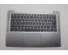 Lenovo 5CB1N94713 C-Cover with keyboard, Nordic, Arctic Grey, Non-Backlight, UK