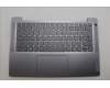 Lenovo 5CB1N94808 C-Cover with keyboard, Switzerland, Arctic Grey, Backlight, UK
