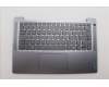 Lenovo 5CB1N94812 C-Cover with keyboard, UK English, Arctic Grey, Backlight, UK
